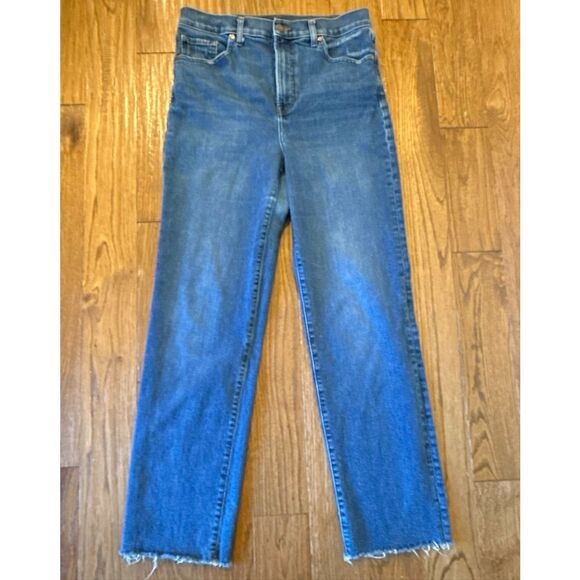 Express modern straight super high rise jeans size 8 - Picture 12 of 12